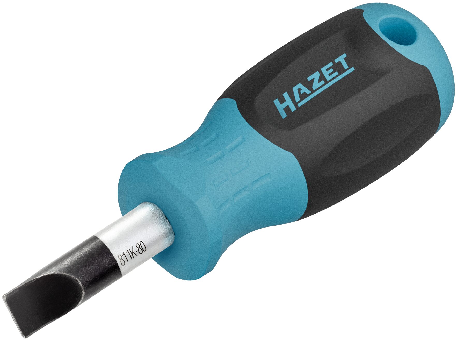 HAZET Schraubendreher 811K-80 · Schlitz Profil · SW 1,2 x 8 mm