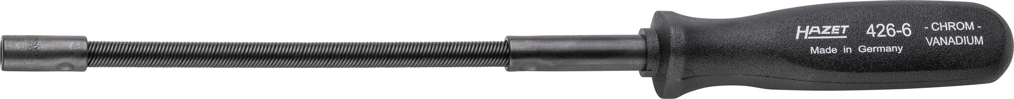 HAZET Steckschlüssel · flexibel 426-6 · Außen Sechskant Profil · 6 mm