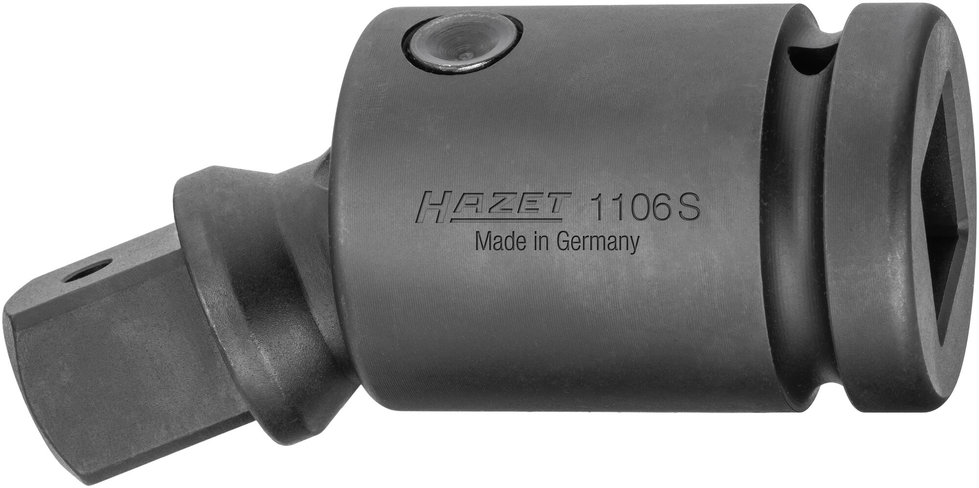 HAZET Schlag-, Maschinenschrauber Gelenkstück 1106S · Vierkant hohl 25 mm (1 Zoll) · Vierkant massiv 25 mm (1 Zoll)