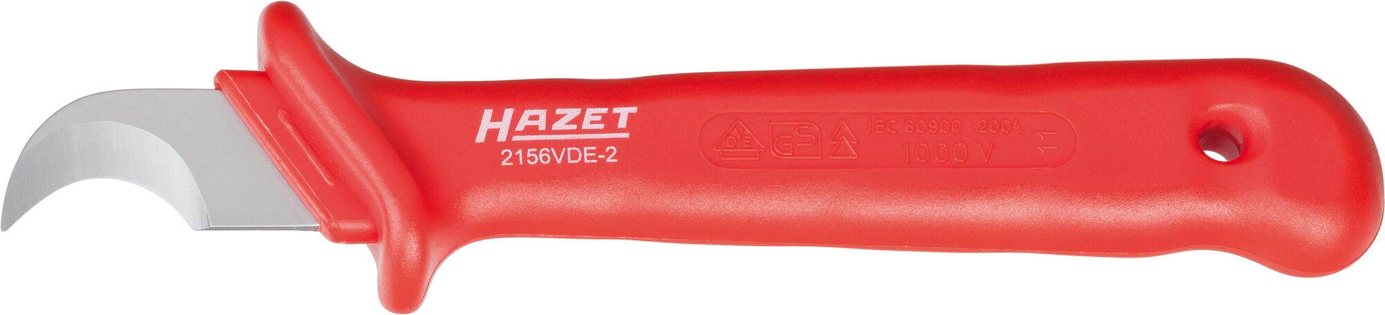 HAZET Kabel- und Abisoliermesser · schutzisoliert 2156VDE-2