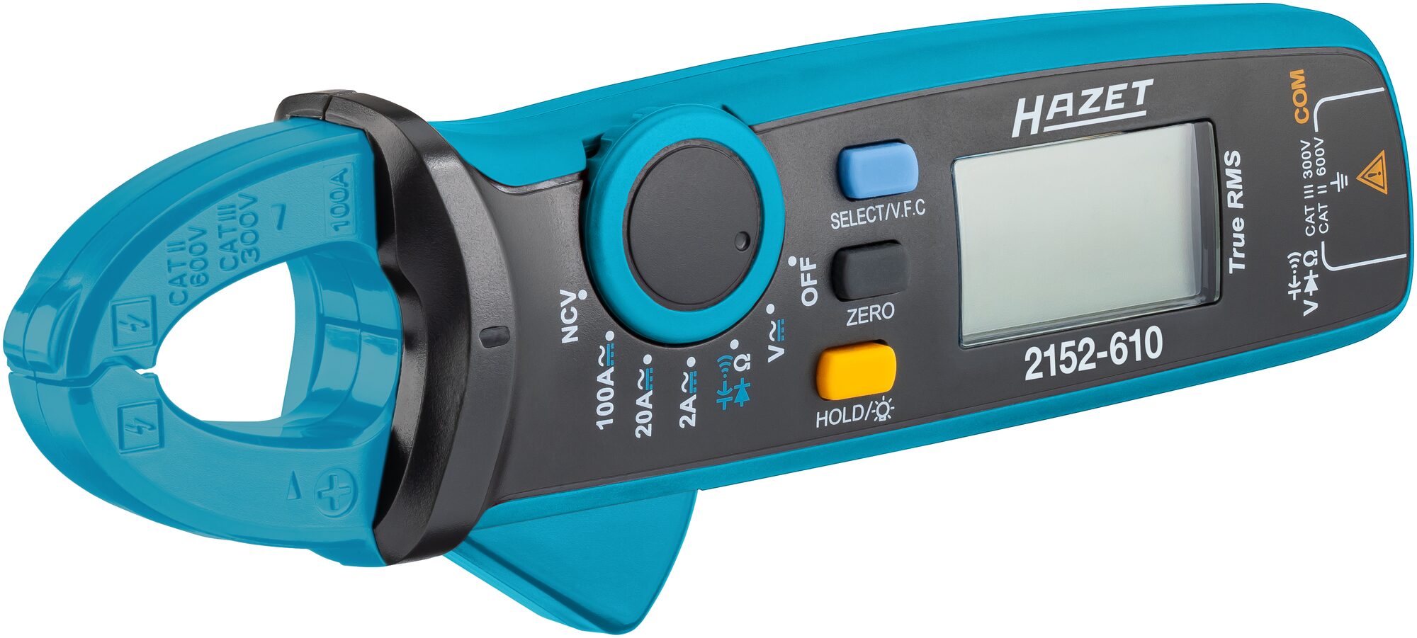 HAZET Stromzange · digital 2152-610 · L x B x H: 34 mm x 60 mm x 175 mm