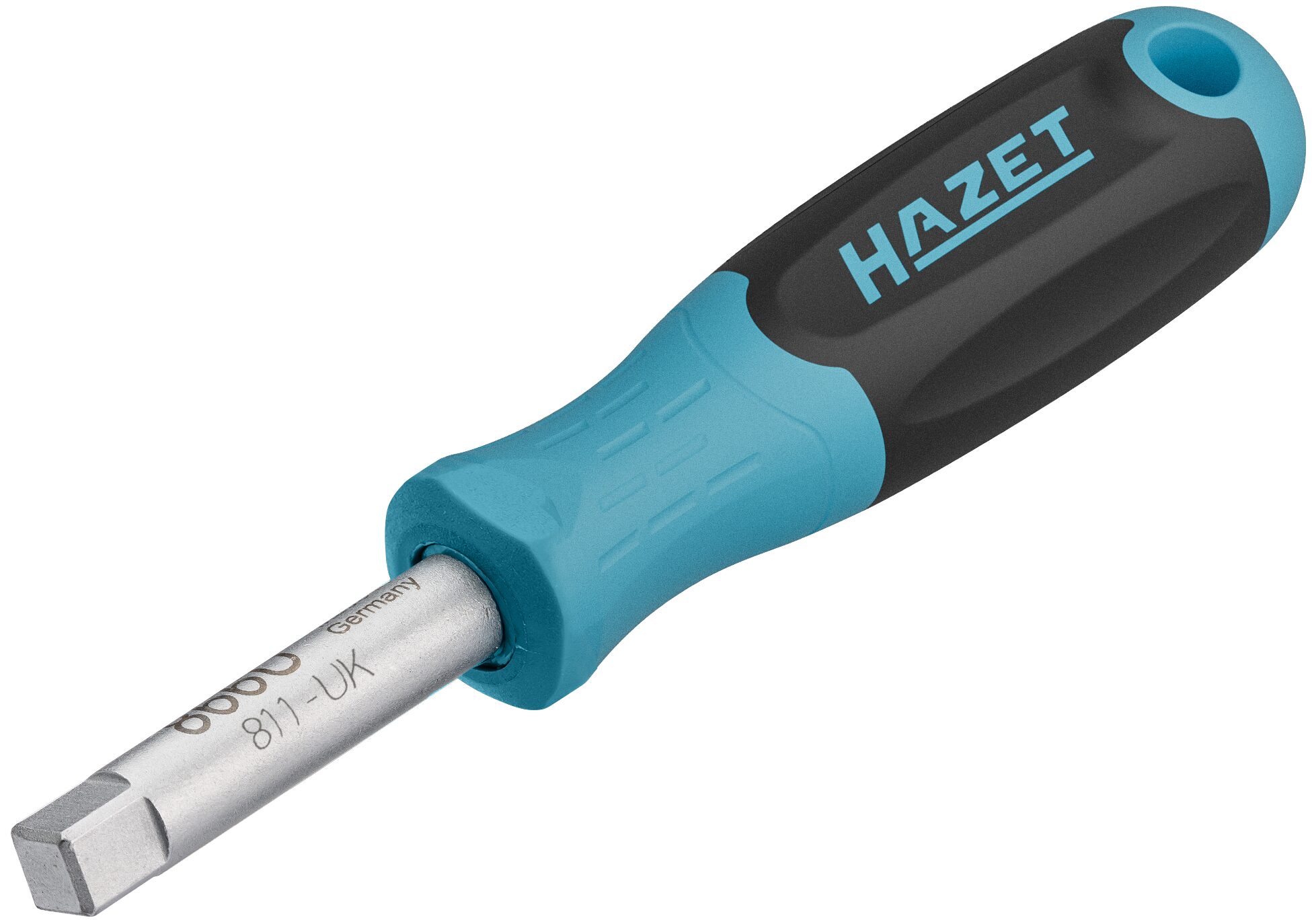 HAZET Steckgriff 811-UK · 1/4 Zoll (6,3 mm) Vierkant massiv · 134 mm