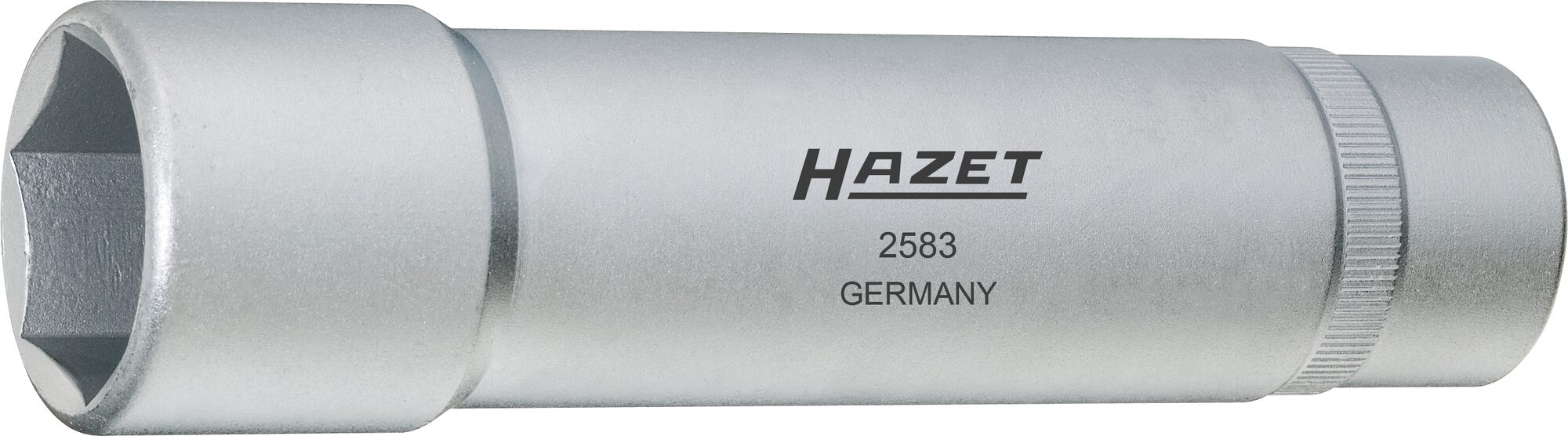 HAZET Radlager-Werkzeug 2583 · Vierkant hohl 12,5 mm (1/2 Zoll) · Außen Sechskant Profil · 27 mm