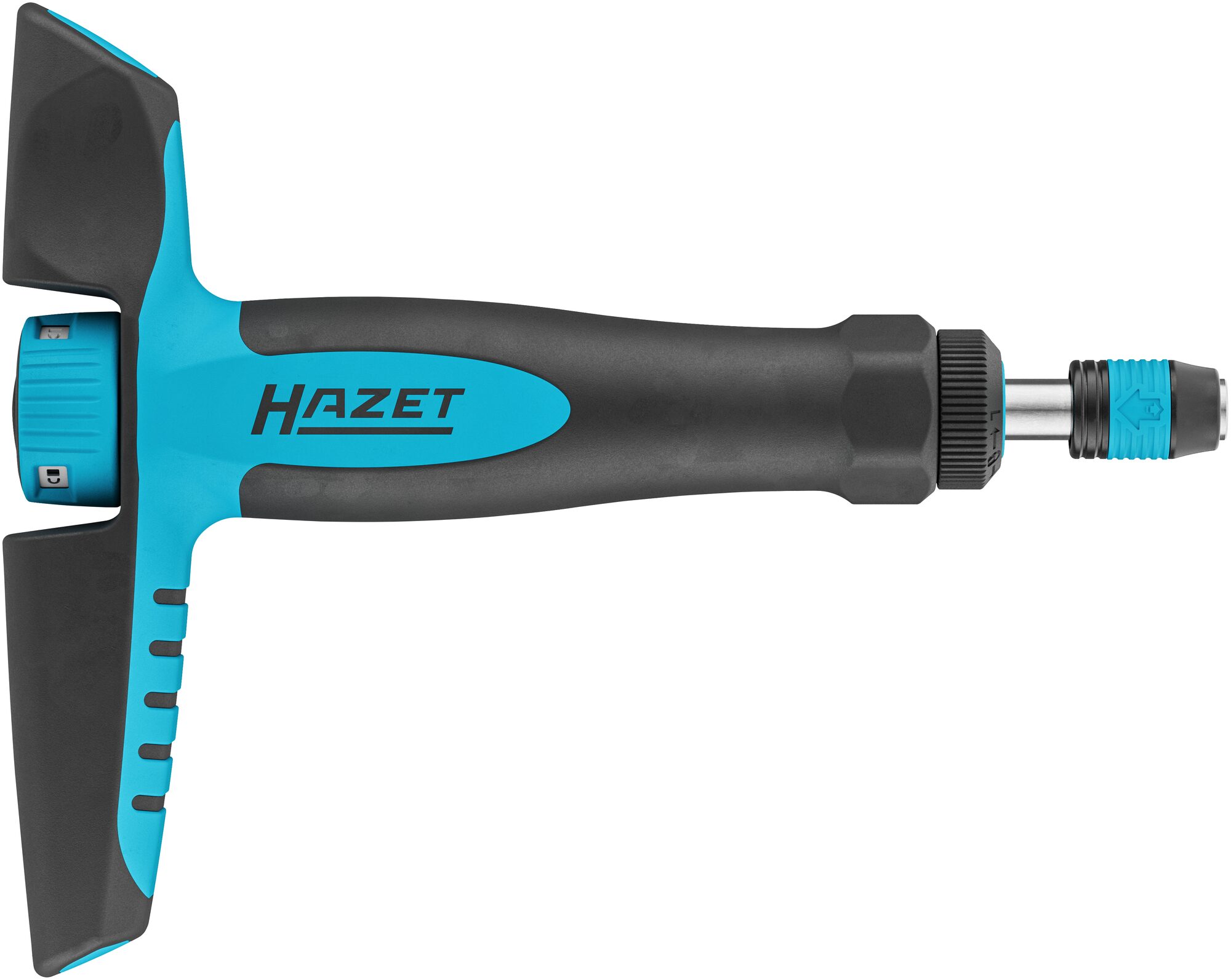 HAZET Drehmomentschraubendreher mit Quergriff 6005CT-60 · Drehmomentbereich min-max: 1?–?6 Nm · Genauigkeit: 6% · 1/4 Zoll (6,3 mm) Sechskant hohl · 198 mm