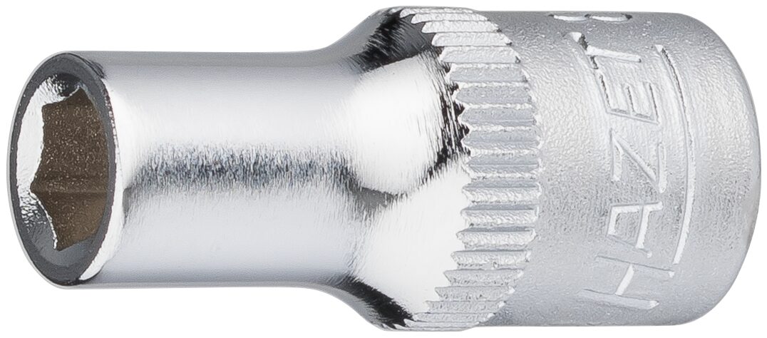 HAZET Steckschlüsseleinsatz · Sechskant 850-5 · Vierkant hohl 6,3 mm (1/4 Zoll) · Außen Sechskant-Tractionsprofil · 5 mm