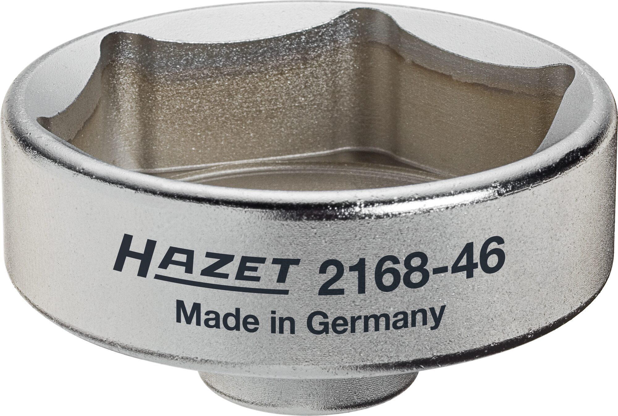 HAZET Ad-Blue® Filter-Schlüssel 2168-46 · Vierkant hohl 10 mm (3/8 Zoll) · Außen Sechskant Profil · 59 mm