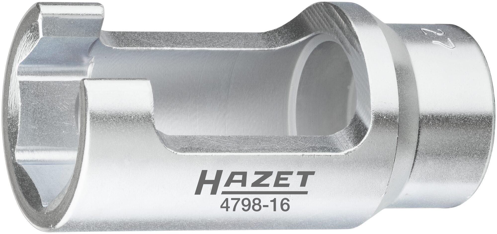HAZET Injektor Steckschlüsseleinsatz Siemens s 27 mm 4798-16 · Vierkant hohl 12,5 mm (1/2 Zoll) · Außen Sechskant Profil · 27 mm