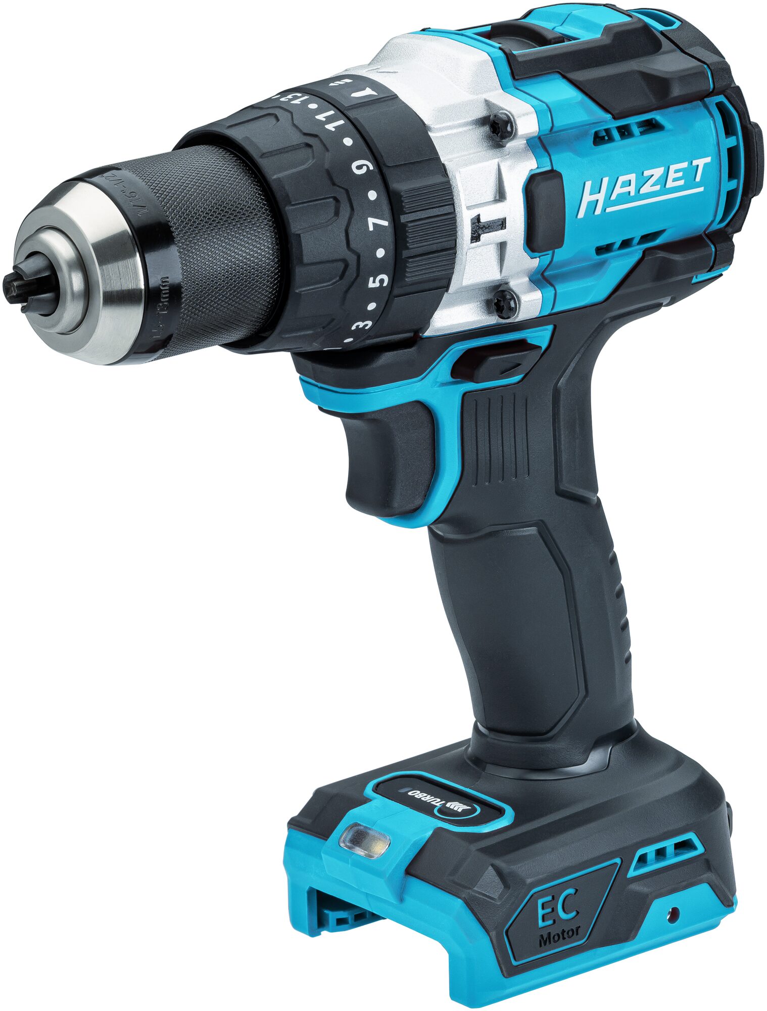 HAZET Akku Schlagbohrschrauber 9530-11 · L x B x H: 182 mm x 75 mm x 210 mm