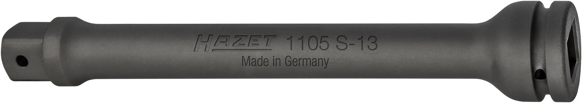 HAZET Schlag-, Maschinenschrauber Verlängerung 1105S-13 · Vierkant hohl 25 mm (1 Zoll) · Vierkant massiv 25 mm (1 Zoll)