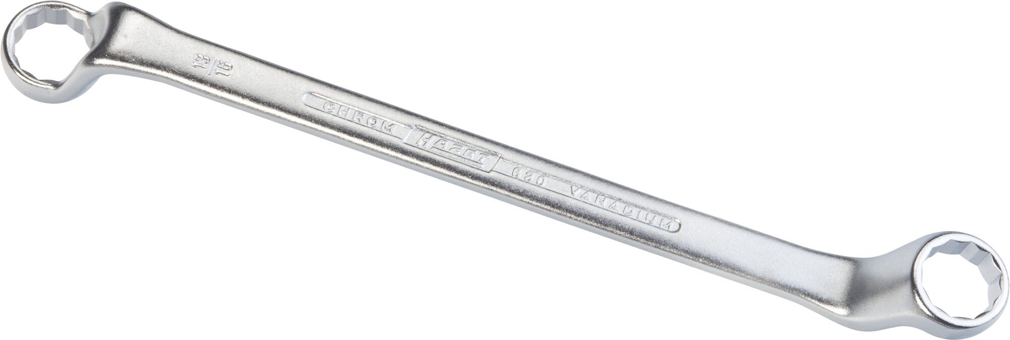 HAZET Doppel-Ringschlüssel 630A-25/32X13/16 · Außen Doppel-Sechskant Profil · 25/32 x 13/16 ?
