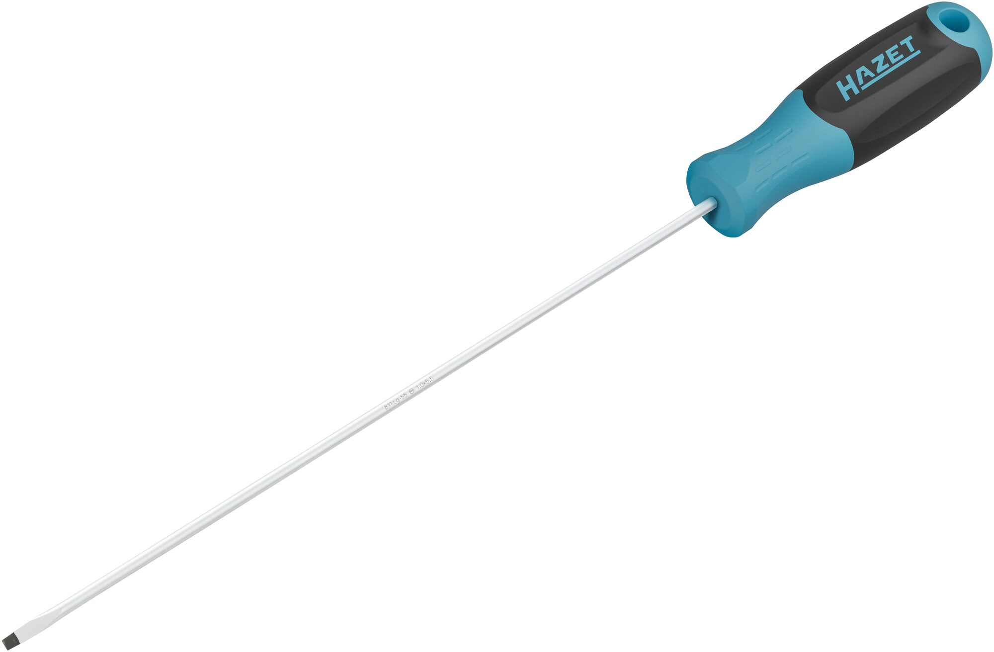 HAZET Schraubendreher 811LG-55 · Schlitz Profil · SW 1 x 5,5 mm