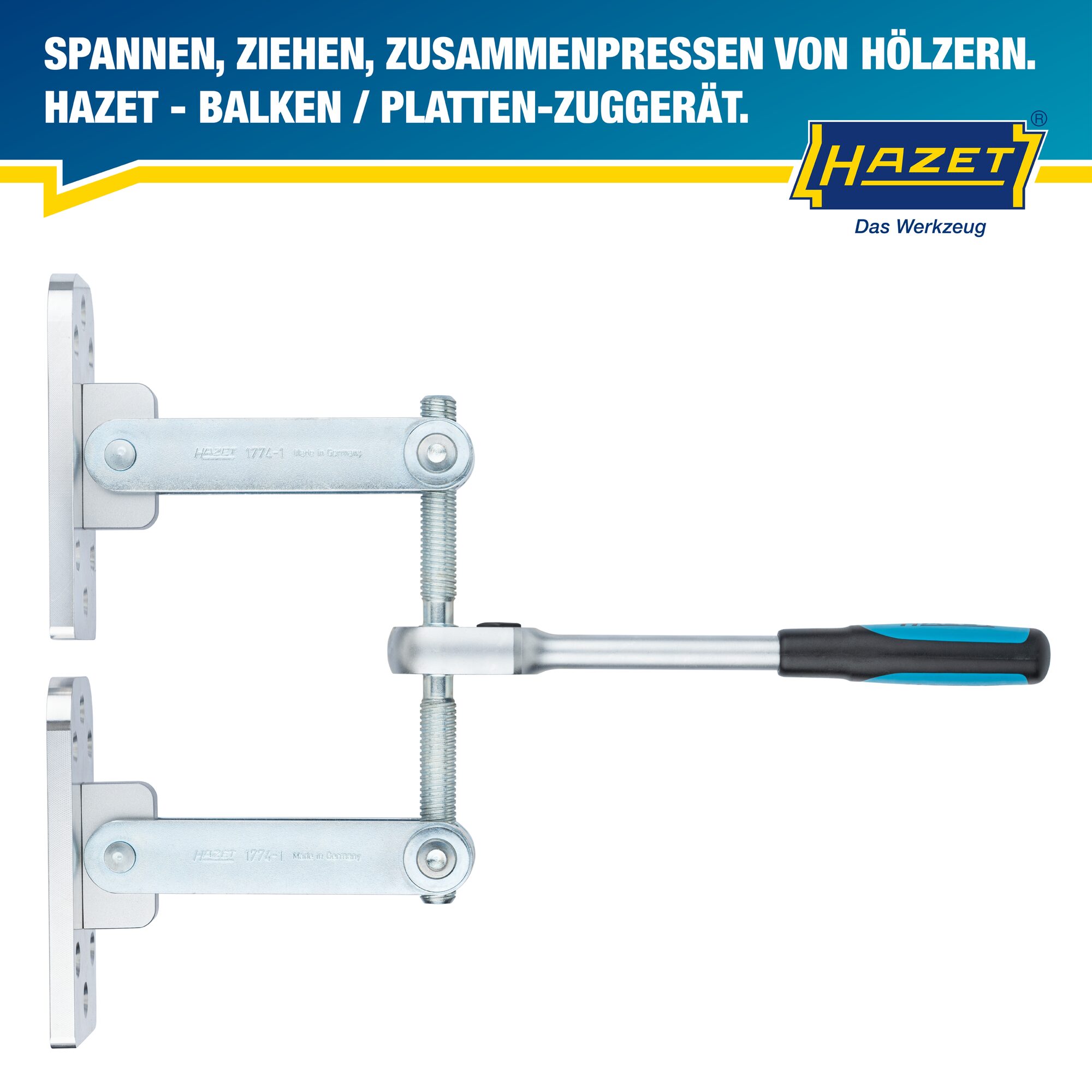 HAZET Balken- / Platten-Zuggerät 1774-2