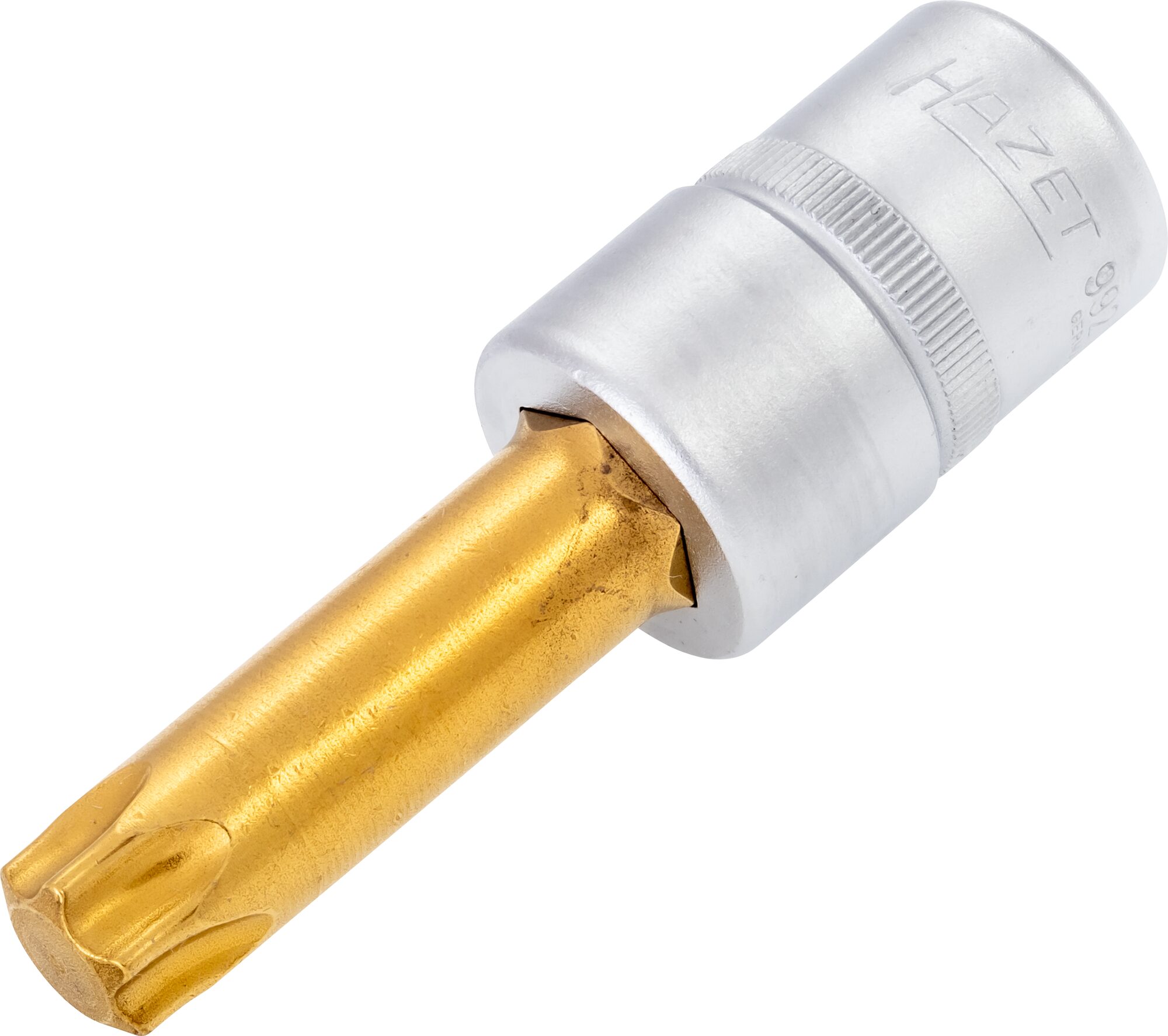 HAZET Schraubendreher-Steckschlüsseleinsatz · TORX® 992LG-T60 · Vierkant hohl 12,5 mm (1/2 Zoll) · Innen TORX® Profil · T60