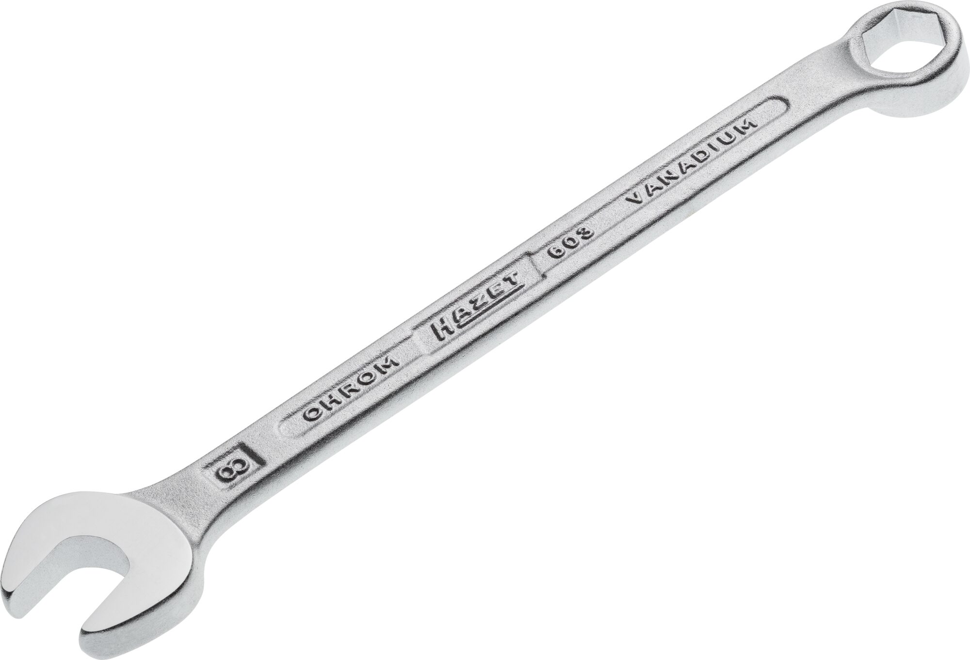 HAZET Ring-Maulschlüssel 603-8 · Außen Sechskant Profil · 8 mm