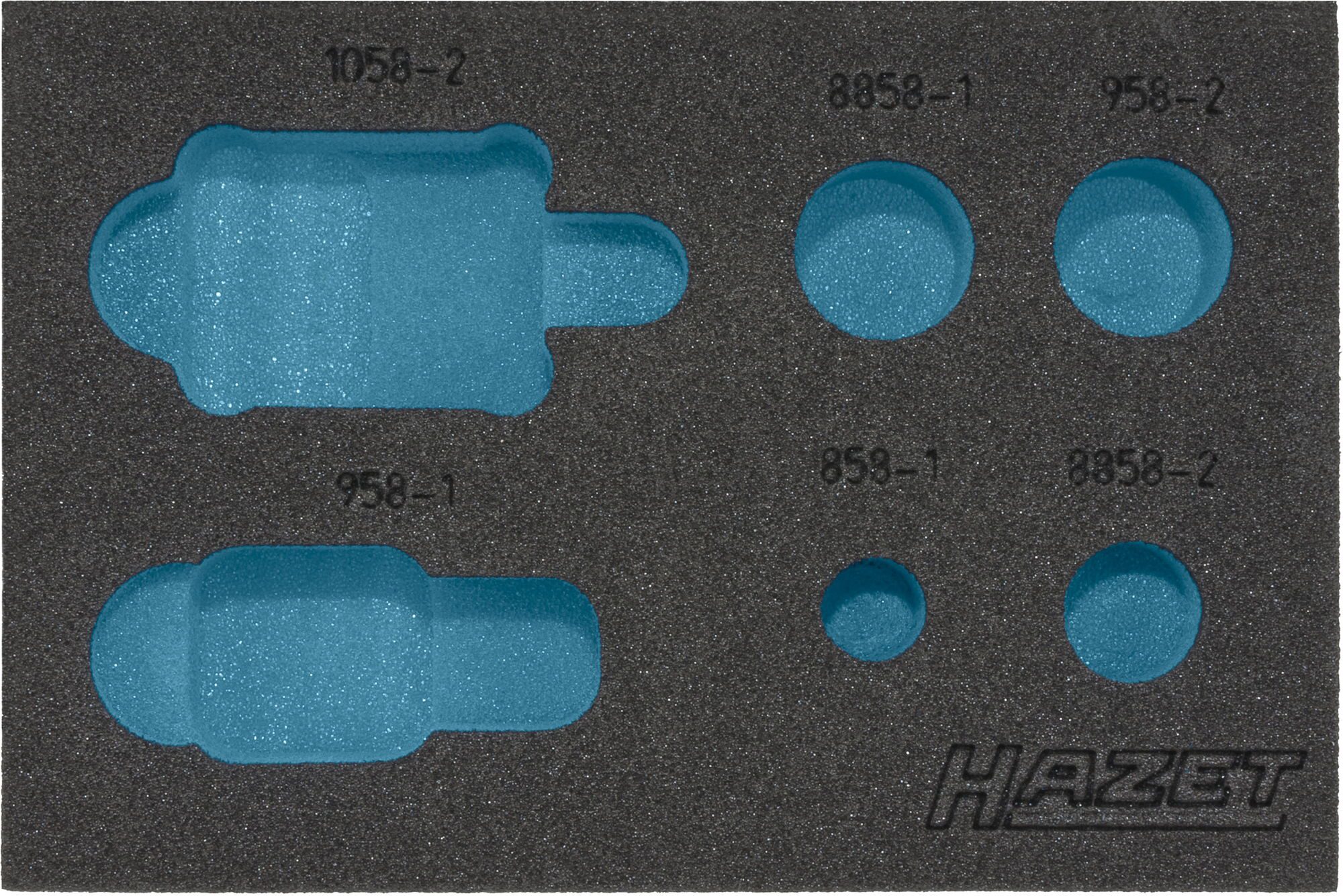 HAZET 2-Komponenten Weichschaum-Einlage 163-217L
