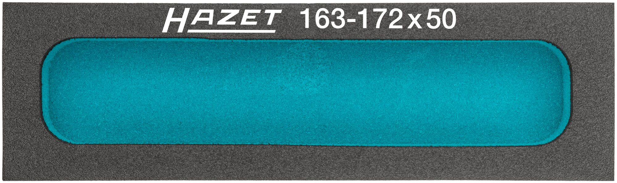 HAZET Weichschaum-Einlage · mit Kleinteilefächern 163-172X50