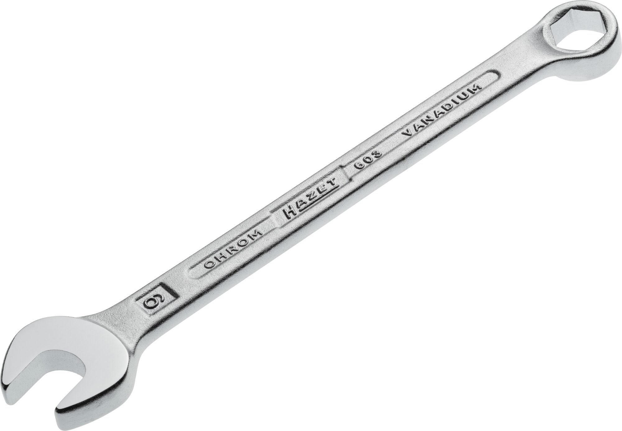 HAZET Ring-Maulschlüssel 603-9 · Außen Sechskant Profil · 9 mm