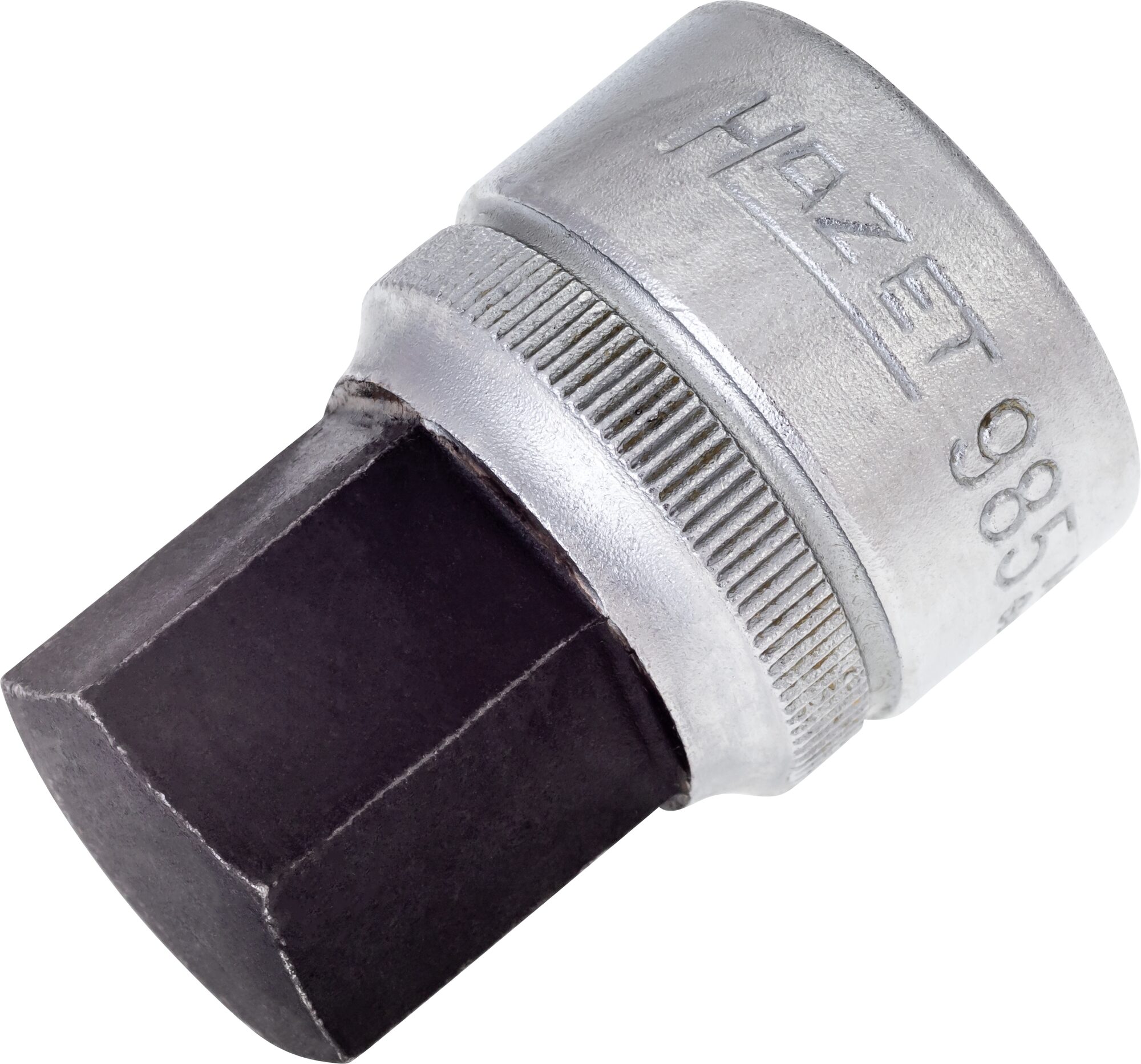 HAZET Schraubendreher-Steckschlüsseleinsatz 985-19 · Vierkant hohl 12,5 mm (1/2 Zoll) · Innen Sechskant Profil · 19 mm