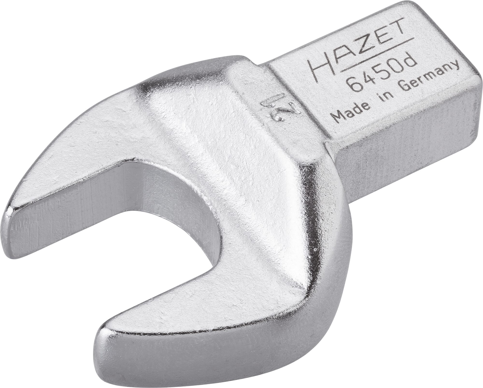 HAZET Einsteck-Maulschlüssel 6450D-21 · Einsteck-Vierkant 14 x 18 mm · Außen Sechskant Profil · 21 mm
