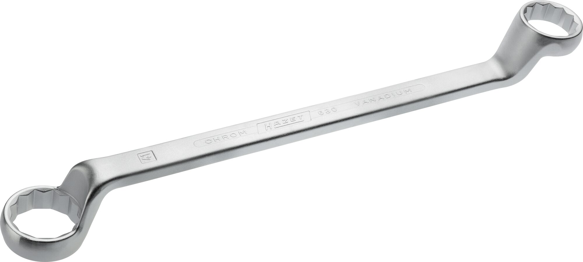 HAZET Doppel-Ringschlüssel 630-36X41 · Außen Doppel-Sechskant Profil · 36 x 41 mm