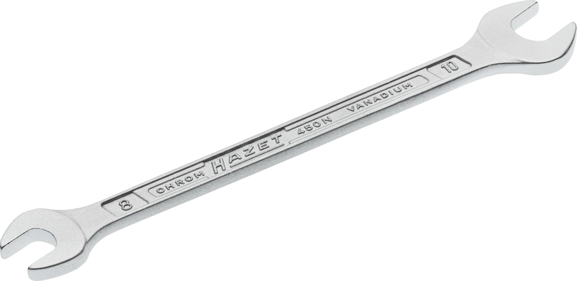 HAZET Doppel-Maulschlüssel 450N-8X10 · Außen Sechskant Profil · 8 x 10 mm