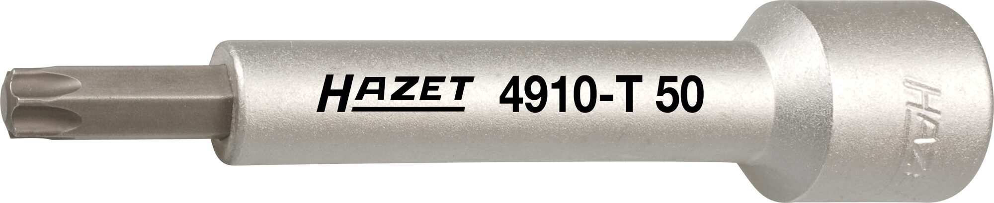 HAZET Gegenhalter für Kolbenstange 4910-T50 · Vierkant hohl 12,5 mm (1/2 Zoll) · Innen TORX® Profil · T50