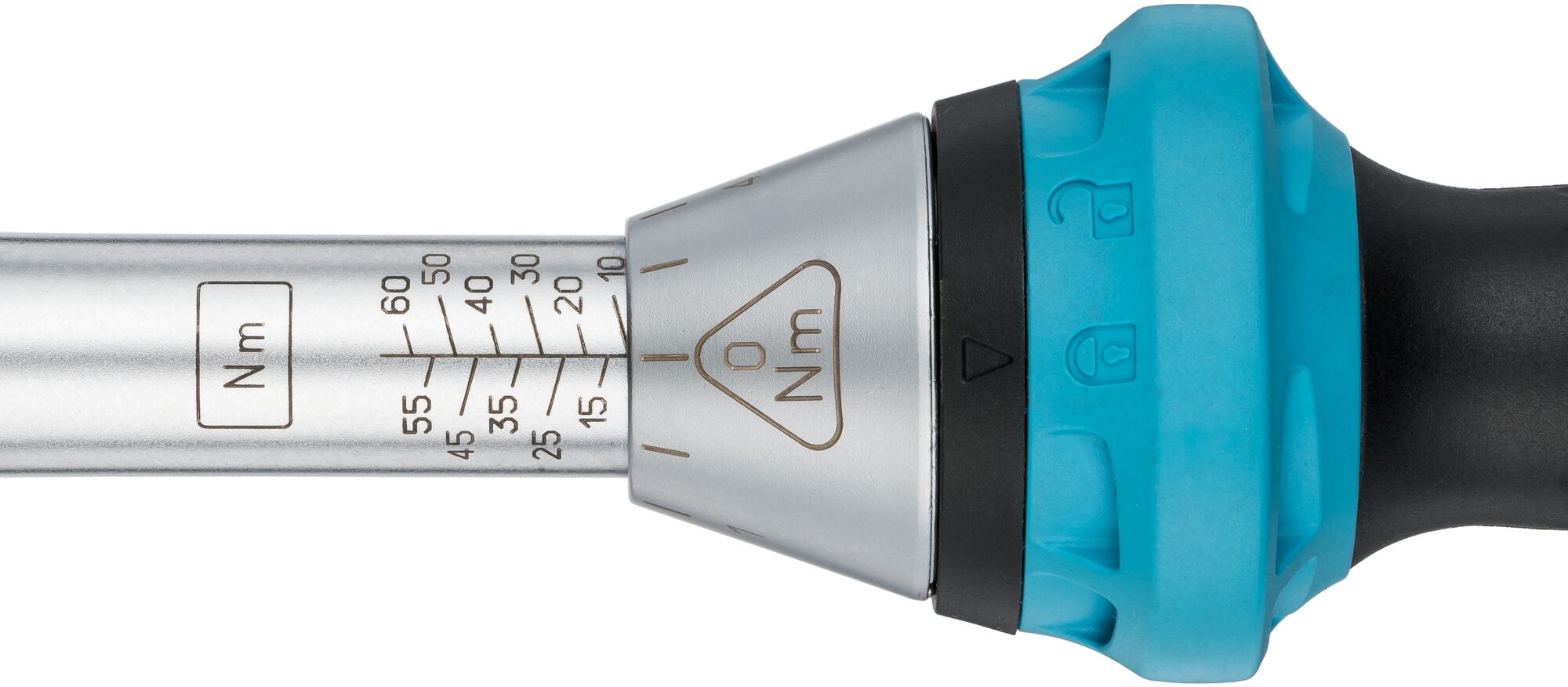 HAZET Drehmoment-Schlüssel 5120-3CT · Nm min-max: 10–60 Nm · Toleranz: 3% · Vierkant massiv 12,5 mm (1/2 Zoll)
