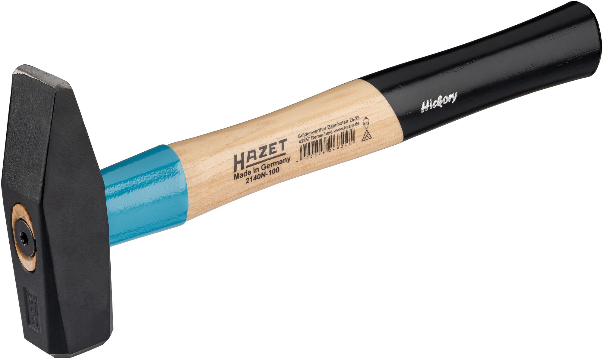 HAZET Schlosserhammer BluGuard 2140N-100 · Länge: 360 mm