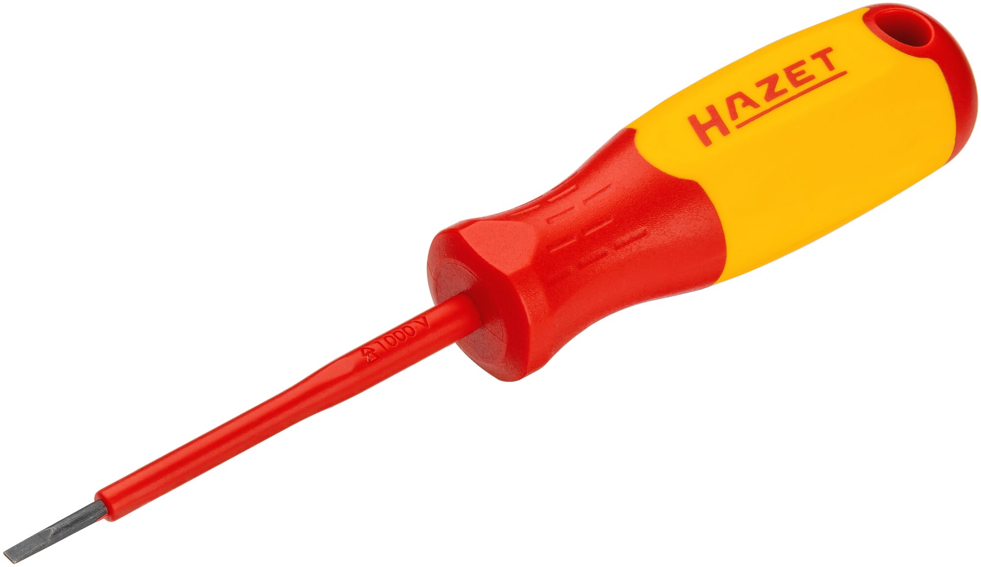 HAZET Elektriker-Schraubendreher · schutzisoliert 811KV-25 · Schlitz Profil · SW 0,4 x 2,5 mm