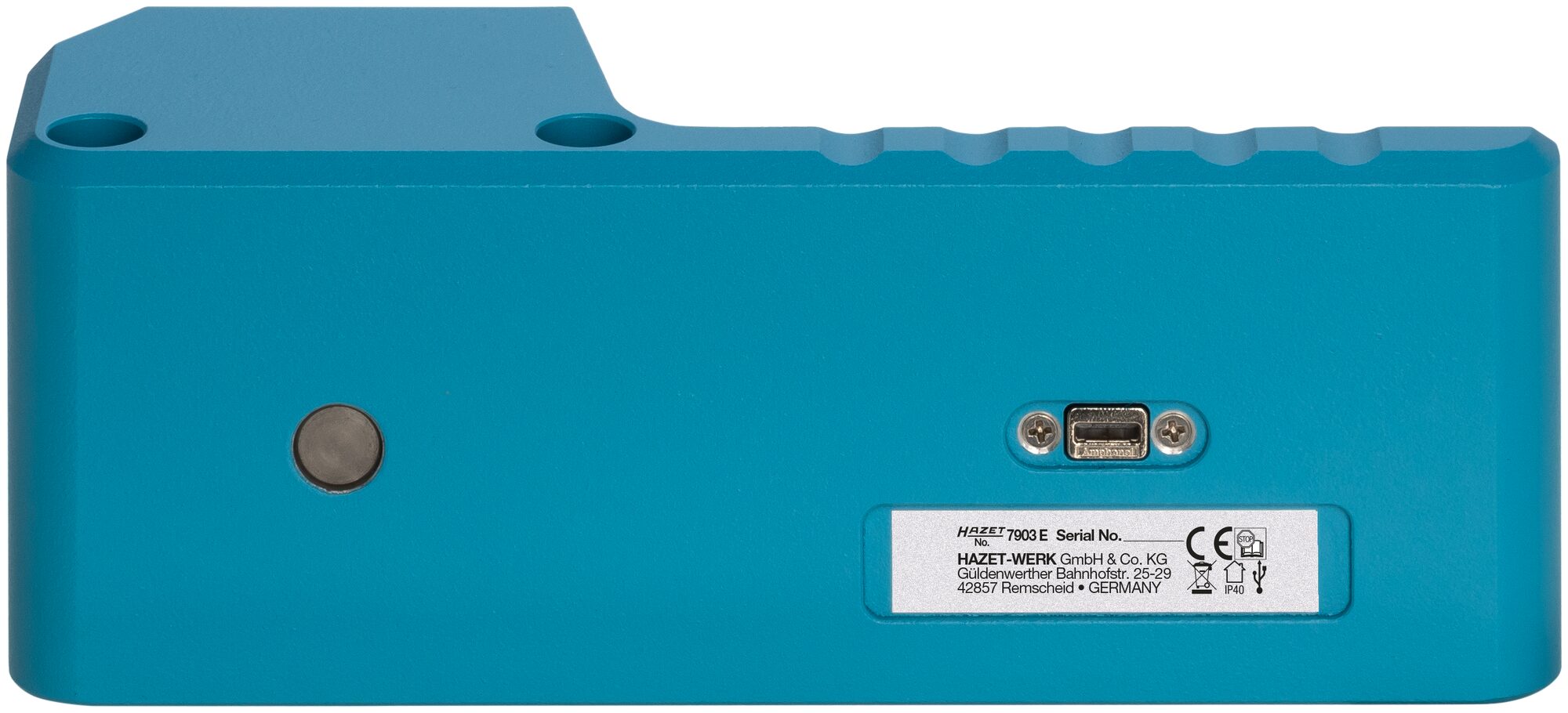 HAZET Drehmoment-Prüfgerät · elektronisch · 1,5?–?30 Nm 7903E · Drehmomentbereich min-max: 1.5?–?30 Nm · 3/8 Zoll (10 mm) Sechskant massiv, 1/4 Zoll (6,3 mm) Vierkant hohl, 3/8 Zoll (10 mm) Vierkant hohl · 175 mm x 64 mm x 72 mm