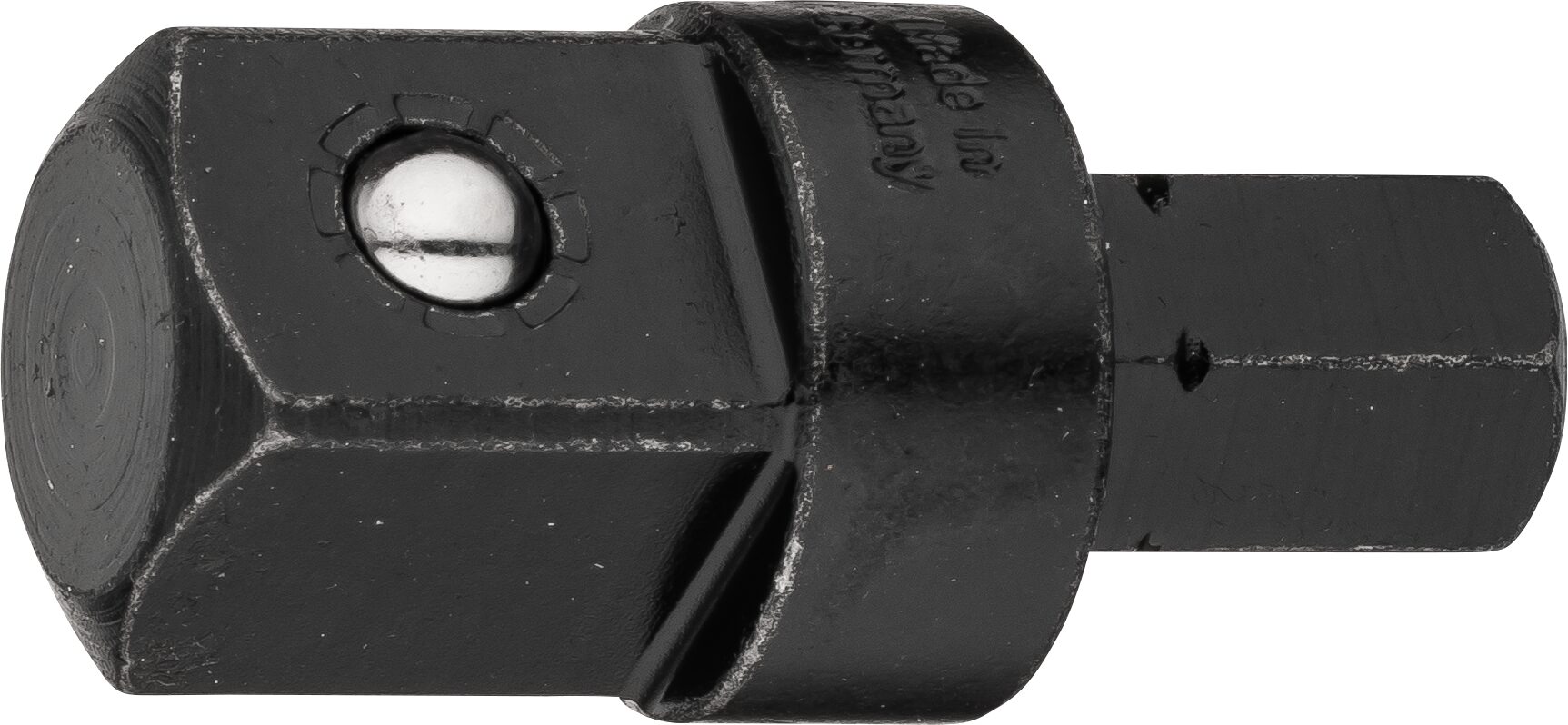 HAZET Adapter 2311 · Sechskant massiv 10 mm (3/8 Zoll) · Vierkant massiv 12,5 mm (1/2 Zoll)