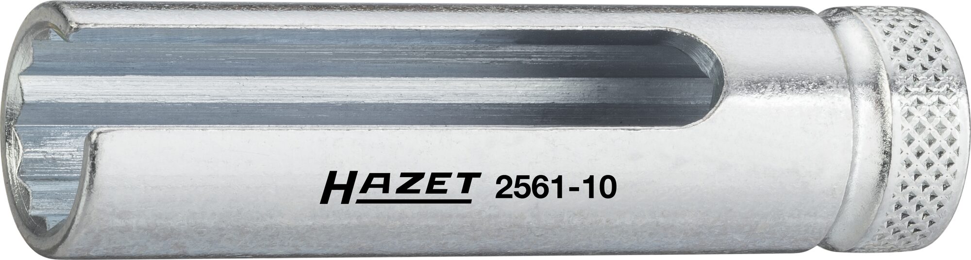 HAZET Turbolader Steckschlüsseleinsatz · Doppelsechskant 2561-10 · Vierkant hohl 6,3 mm (1/4 Zoll) · Außen Doppel-Sechskant Profil · 10 mm