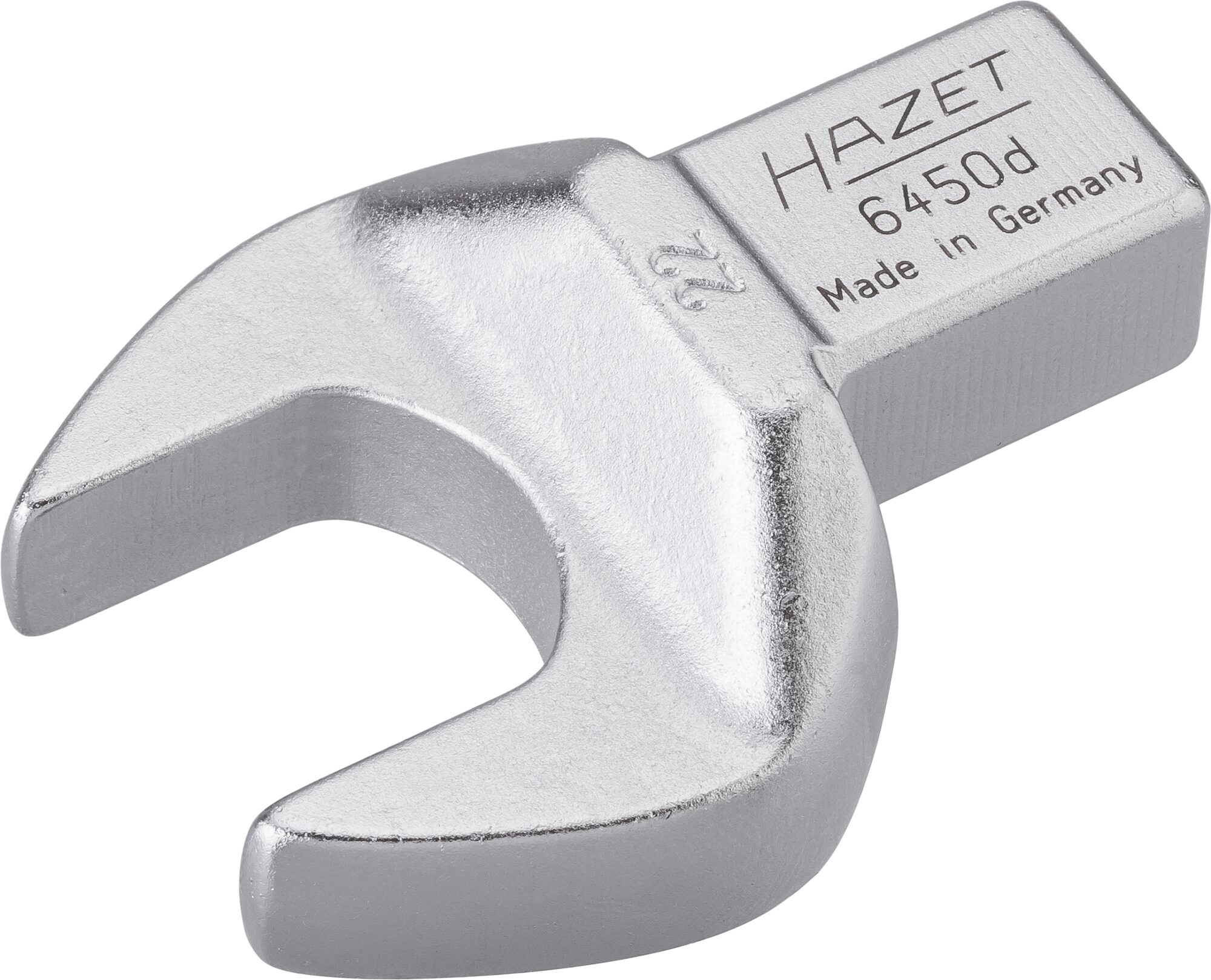 HAZET Einsteck-Maulschlüssel 6450D-22 · Einsteck-Vierkant 14 x 18 mm · Außen Sechskant Profil · 22 mm