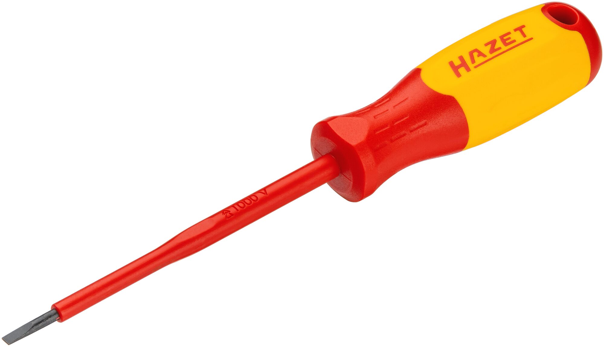 HAZET Elektriker-Schraubendreher · schutzisoliert 811KV-30 · Schlitz Profil · SW 0,5 x 3 mm