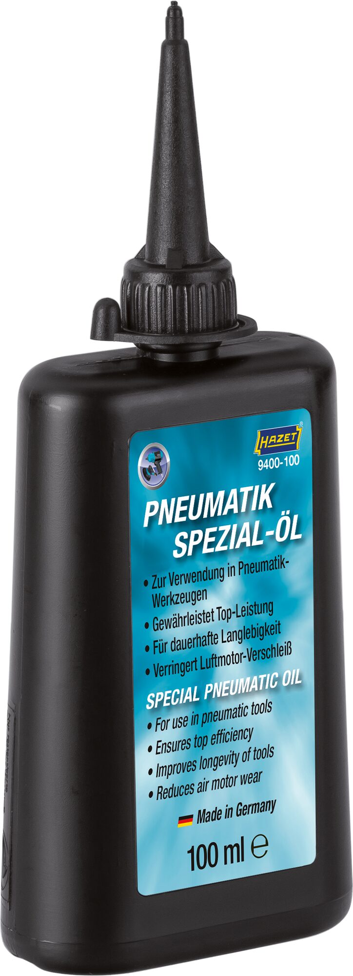 HAZET Pneumatik Spezial-Öl · 100 ml 9400-100