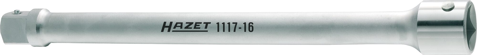 HAZET Verlängerung 1117-16 · Vierkant hohl 25 mm (1 Zoll) · Vierkant massiv 25 mm (1 Zoll)