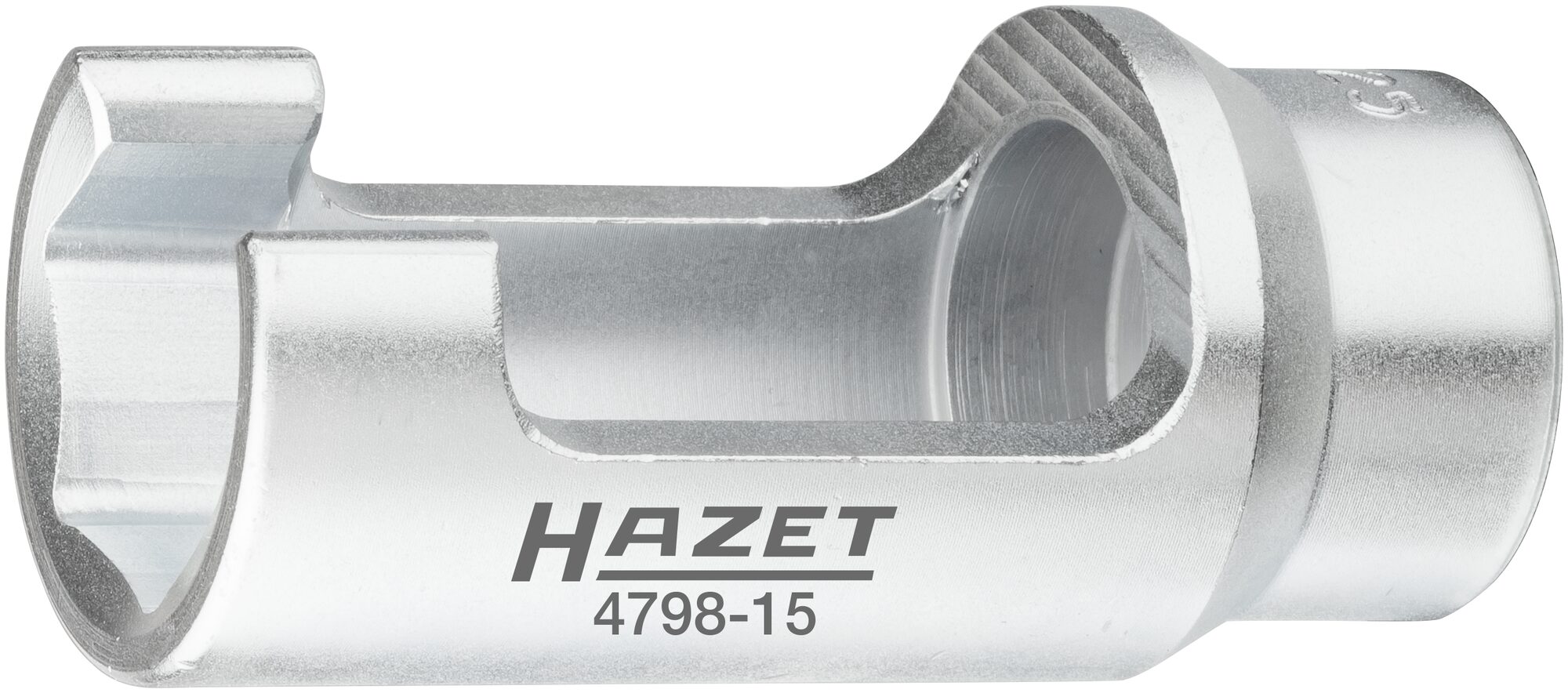 HAZET Injektor Steckschlüsseleinsatz Siemens s 25 mm 4798-15 · Vierkant hohl 12,5 mm (1/2 Zoll) · Außen Sechskant Profil · 25 mm