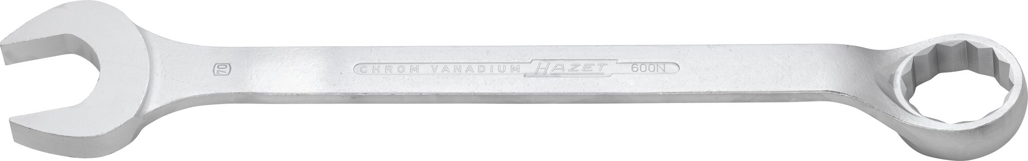 HAZET Ring-Maulschlüssel 600N-70 · Außen Doppel-Sechskant Profil · 70 mm