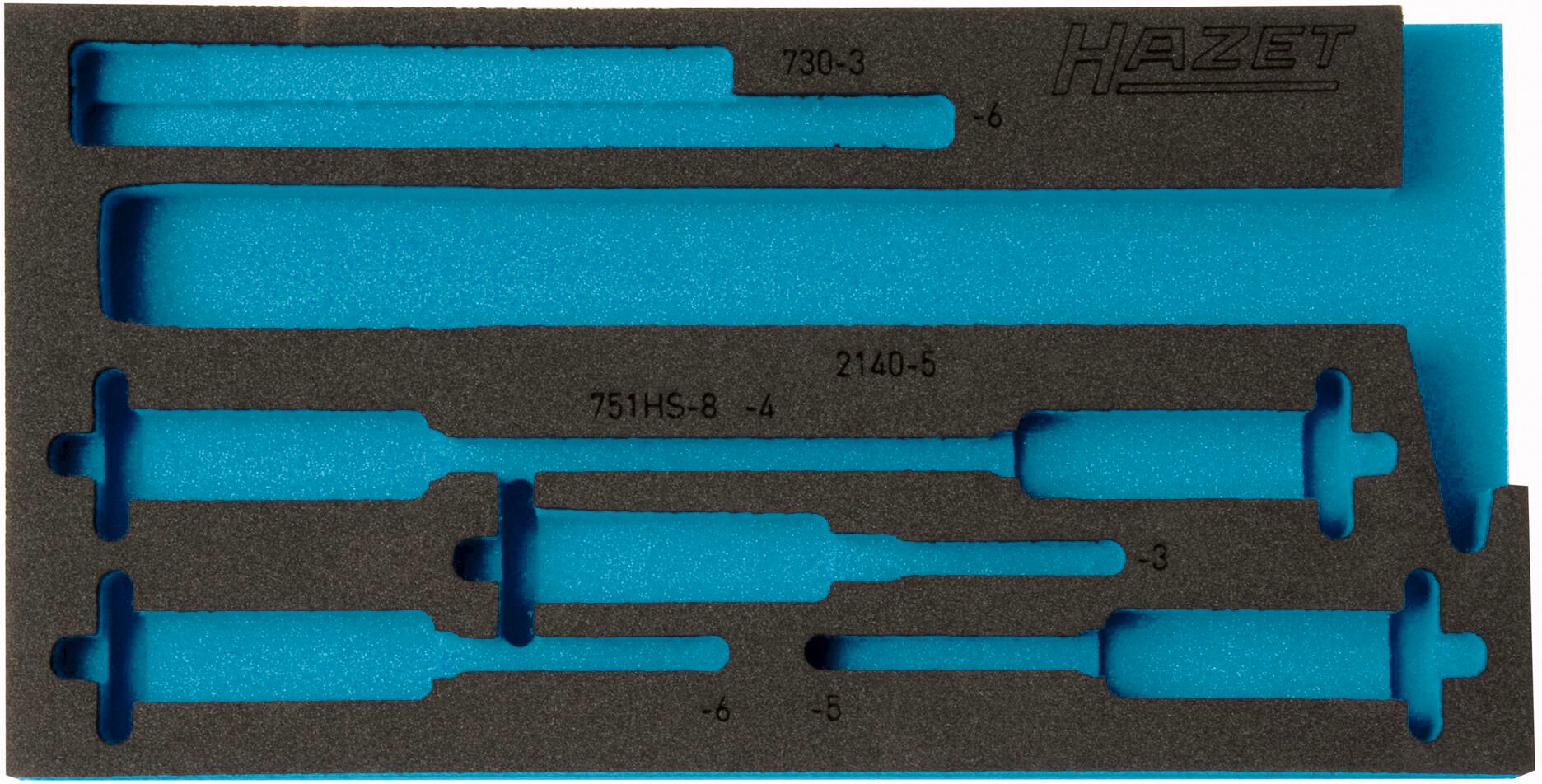 HAZET 2-Komponenten Weichschaum-Einlage 163-299L