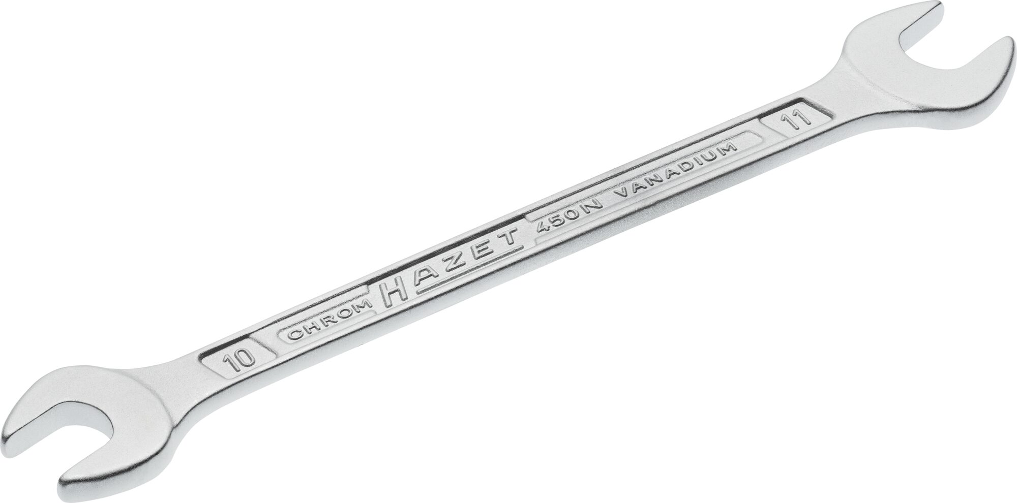 HAZET Doppel-Maulschlüssel 450N-10X11 · Außen Sechskant Profil · 10 x 11 mm