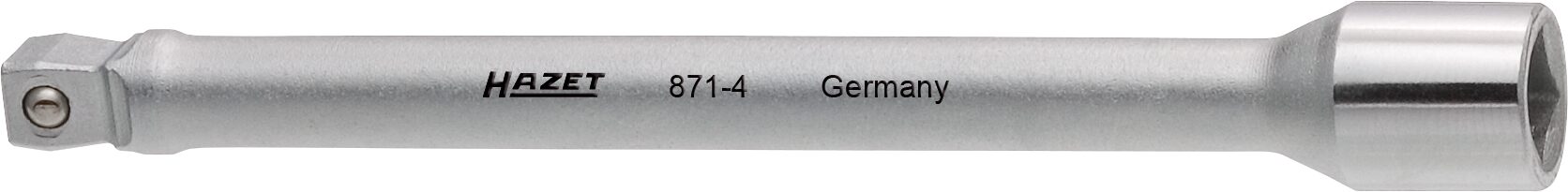 HAZET Verlängerung · schwenkbar 871-4 · Vierkant hohl 6,3 mm (1/4 Zoll) · Vierkant massiv 6,3 mm (1/4 Zoll)