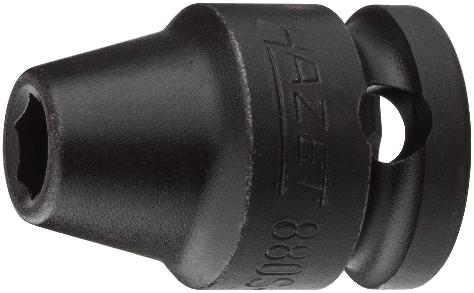 HAZET Schlag-, Maschinenschrauber Steckschlüsseleinsatz · Sechskant 880S-6 · Vierkant hohl 10 mm (3/8 Zoll) · Außen Sechskant-Tractionsprofil · 6 mm
