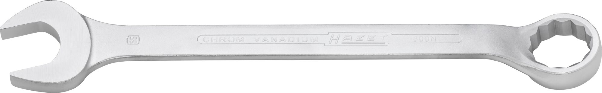 HAZET Ring-Maulschlüssel 600N-55 · Außen Doppel-Sechskant Profil · 55 mm