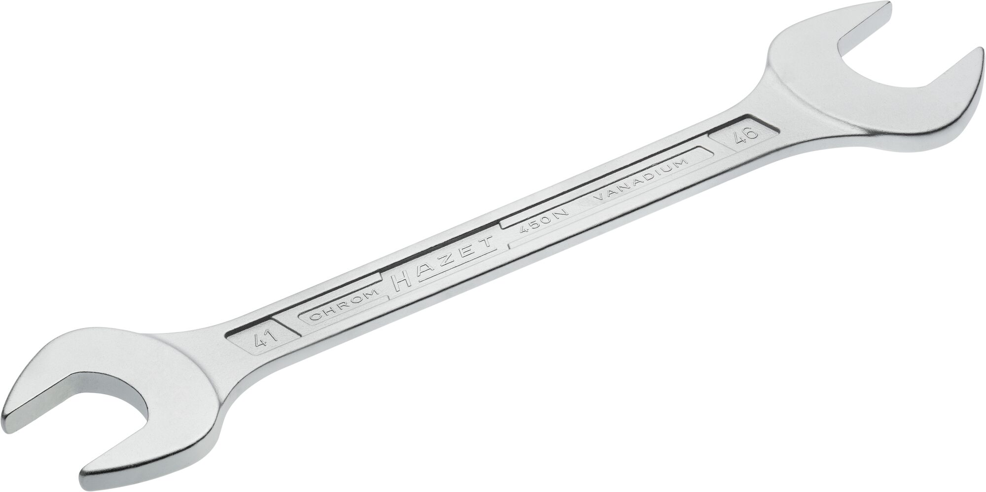 HAZET Doppel-Maulschlüssel 450N-41X46 · Außen Sechskant Profil · 41 x 46 mm