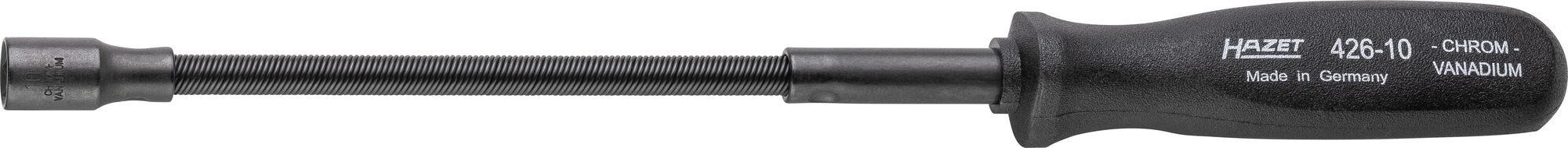 HAZET Steckschlüssel · flexibel 426-10 · Außen Sechskant Profil · 10 mm
