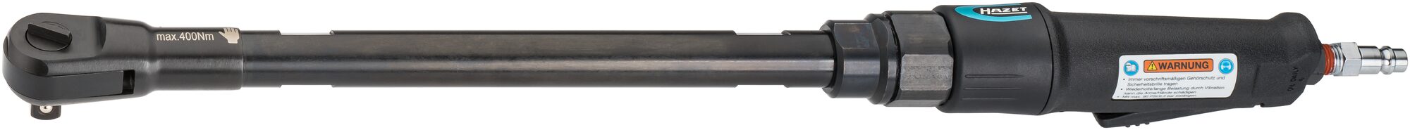 HAZET Ratschenschrauber · extra lang 9022P-XLG · Vierkant massiv 12,5 mm (1/2 Zoll)