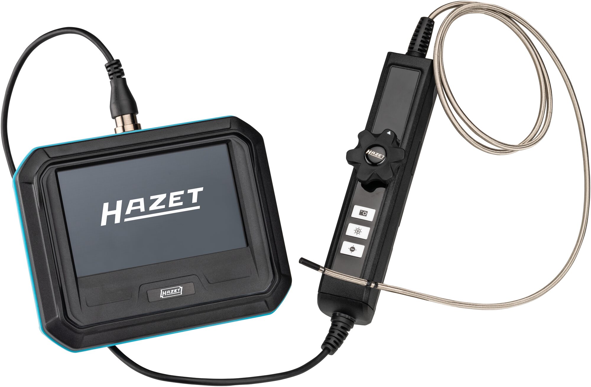 HAZET HD Touch Screen Endoskop Satz mit Schwenk-Sonde 180°, ? 3,9 mm 4812-23/5AF · 5-teilig