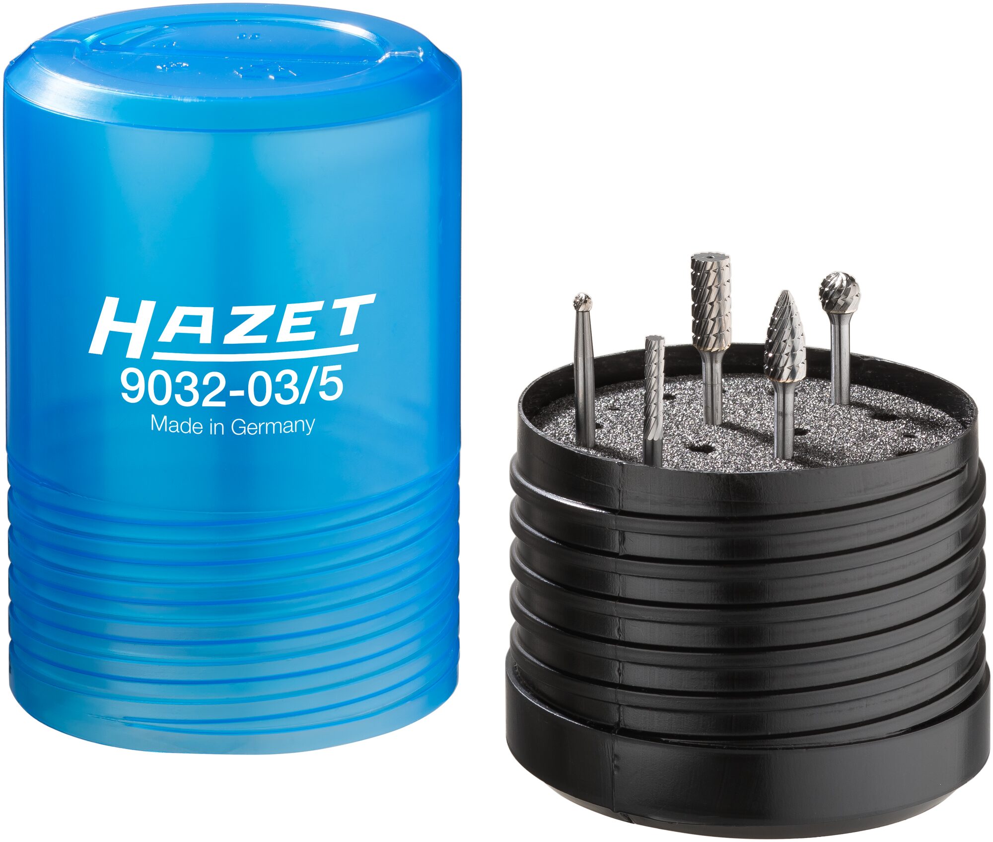 HAZET Hartmetall Frässtift Satz · 3 mm 9032-03/5 · Anzahl Werkzeuge: 5