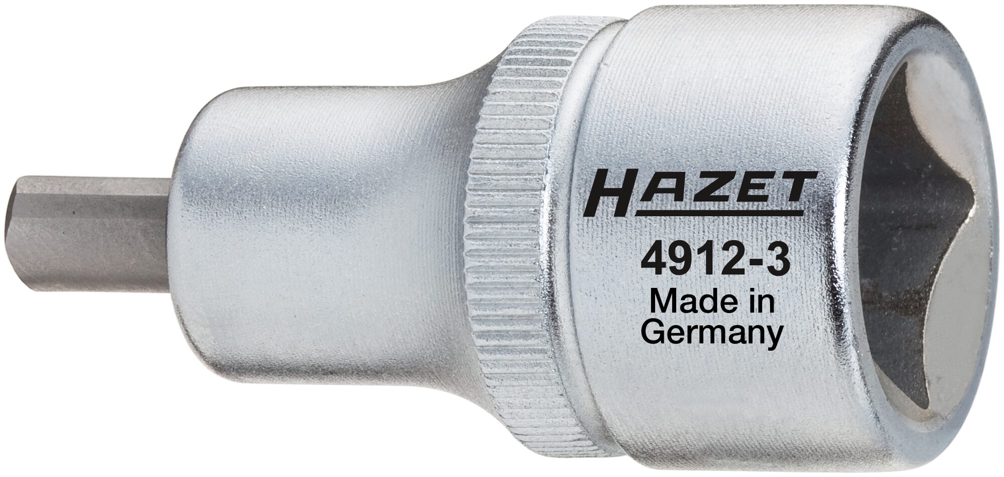 HAZET Spreizer 4912-3 · Vierkant hohl 12,5 mm (1/2 Zoll) · Zapfenprofil massiv · für Zapfenprofil 6 x 8 mm