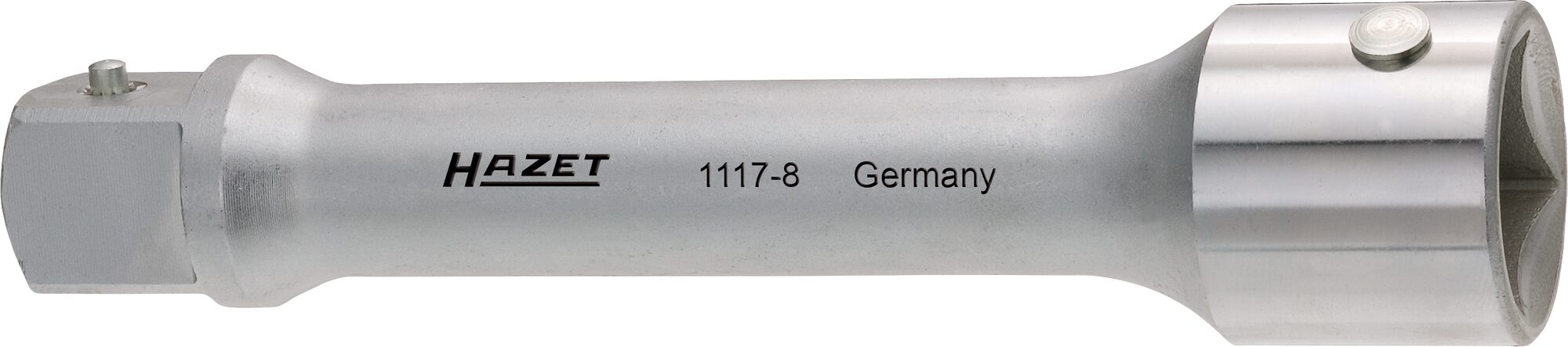 HAZET Verlängerung 1117-8 · Vierkant hohl 25 mm (1 Zoll) · Vierkant massiv 25 mm (1 Zoll)